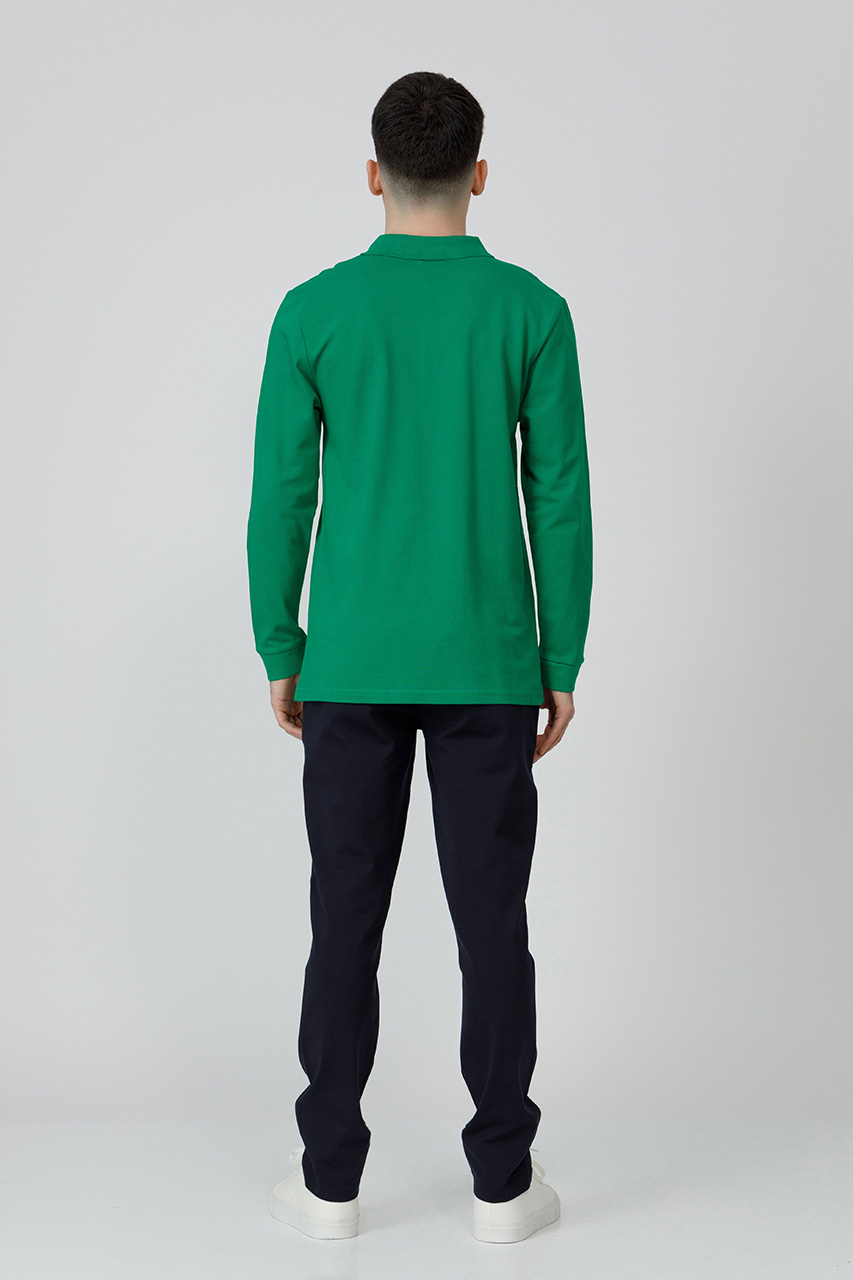 Tricou polo slim adolescenți 999